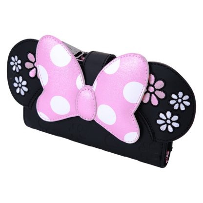 Minnie Mouse Floral Rock The Dots Flap Wallet - Image 3