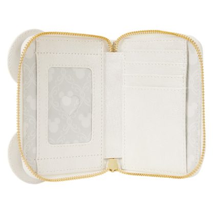 Minnie Mouse Iridescent Lace Wedding Zip Around Wallet - Image 7