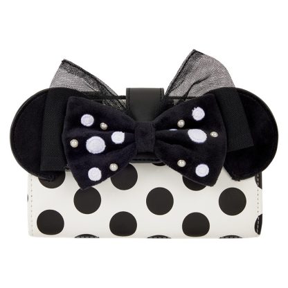 Minnie Mouse Exclusive Polka Dot Pearl Flap Wallet