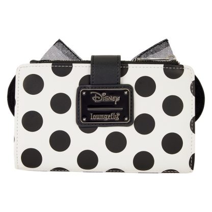 Minnie Mouse Exclusive Polka Dot Pearl Flap Wallet - Image 4