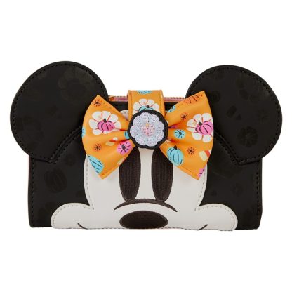 Minnie Mouse Cosplay Floral Pumpkin Flap Wallet - Image 4