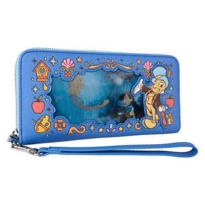 Pinocchio Exclusive Blue Fairy Lenticular Wristlet Wallet - Image 4