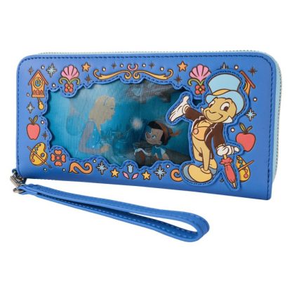 Pinocchio Exclusive Blue Fairy Lenticular Wristlet Wallet - Image 5