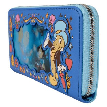Pinocchio Exclusive Blue Fairy Lenticular Wristlet Wallet - Image 6