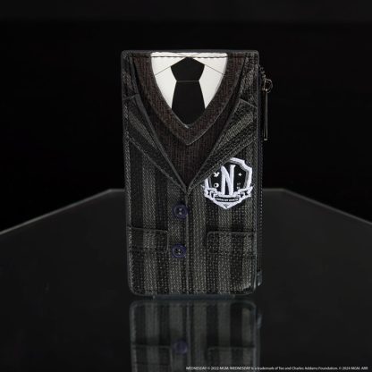 Wednesday Exclusive Nevermore Academy Uniform Cosplay Large Card Holder - Image 2