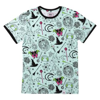 Wicked Elphaba & Glinda All-Over Print Unisex Tee