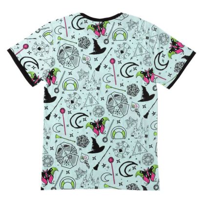 Wicked Elphaba & Glinda All-Over Print Unisex Tee - Image 3